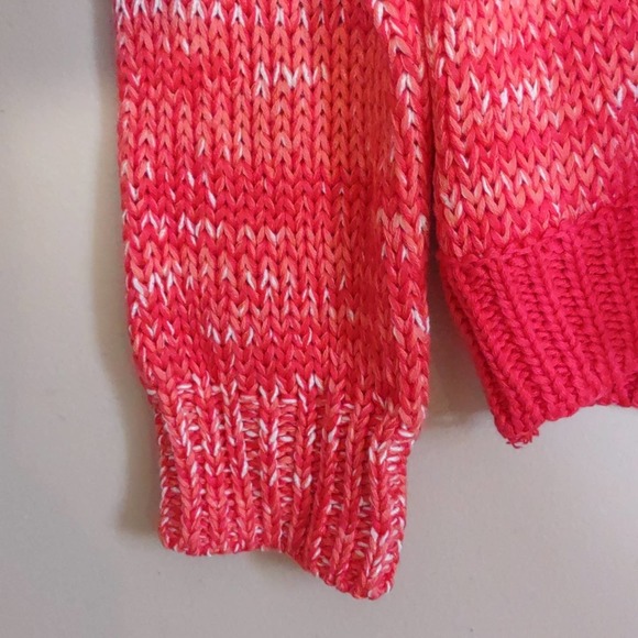 Stitch Fix Skies Are Blue Space Dye Cardigan Red Medium - Picture 6 of 8